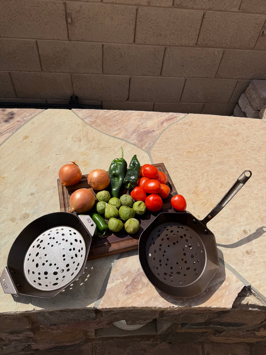 Artemis Grill Pan: Far Side of the Moon. 10" Carbon Steel