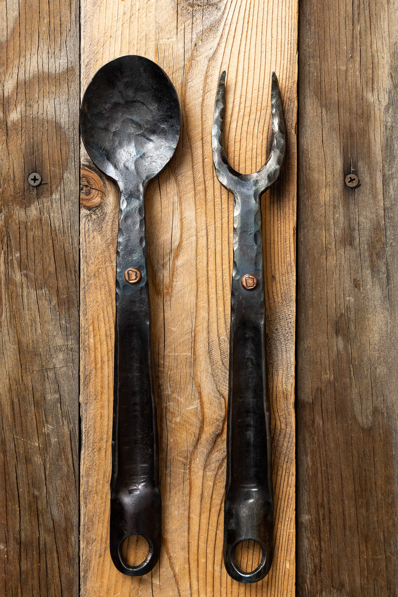 Serving Set - Hand Forged