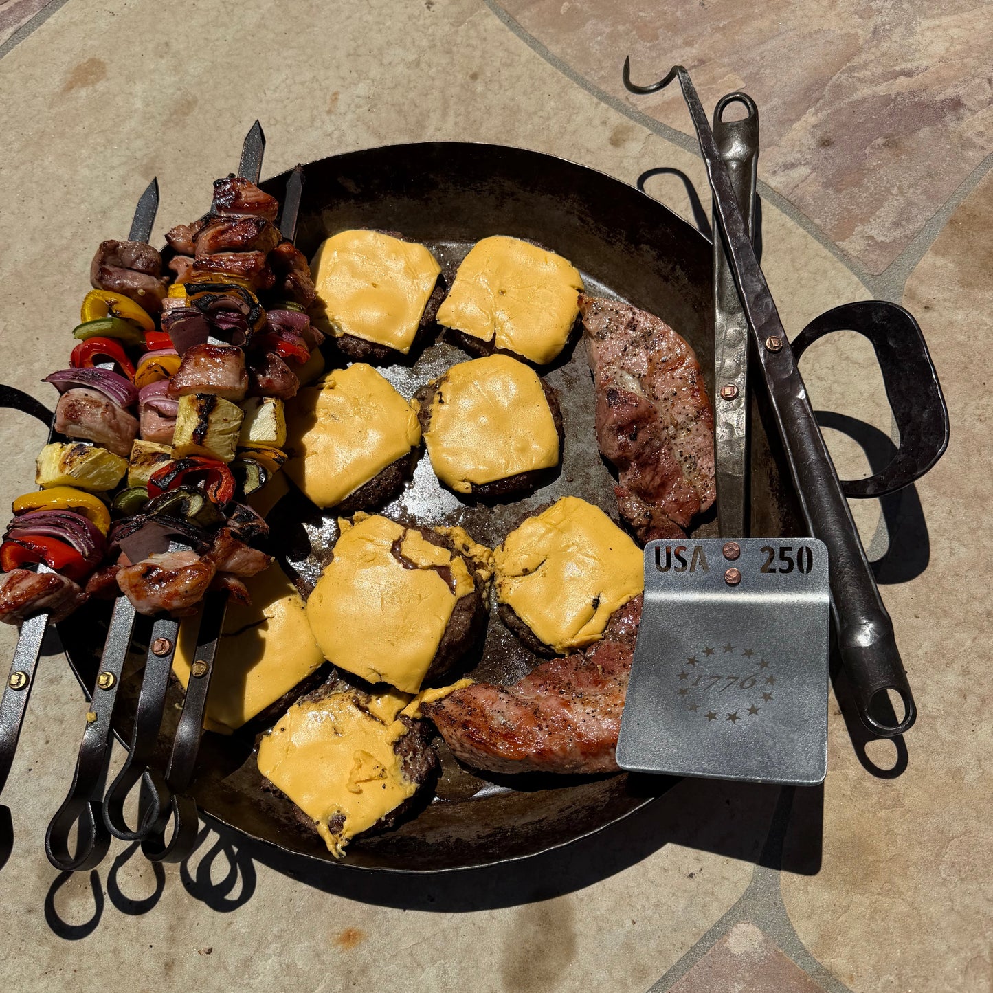 The America 250 Collection Grilling Set