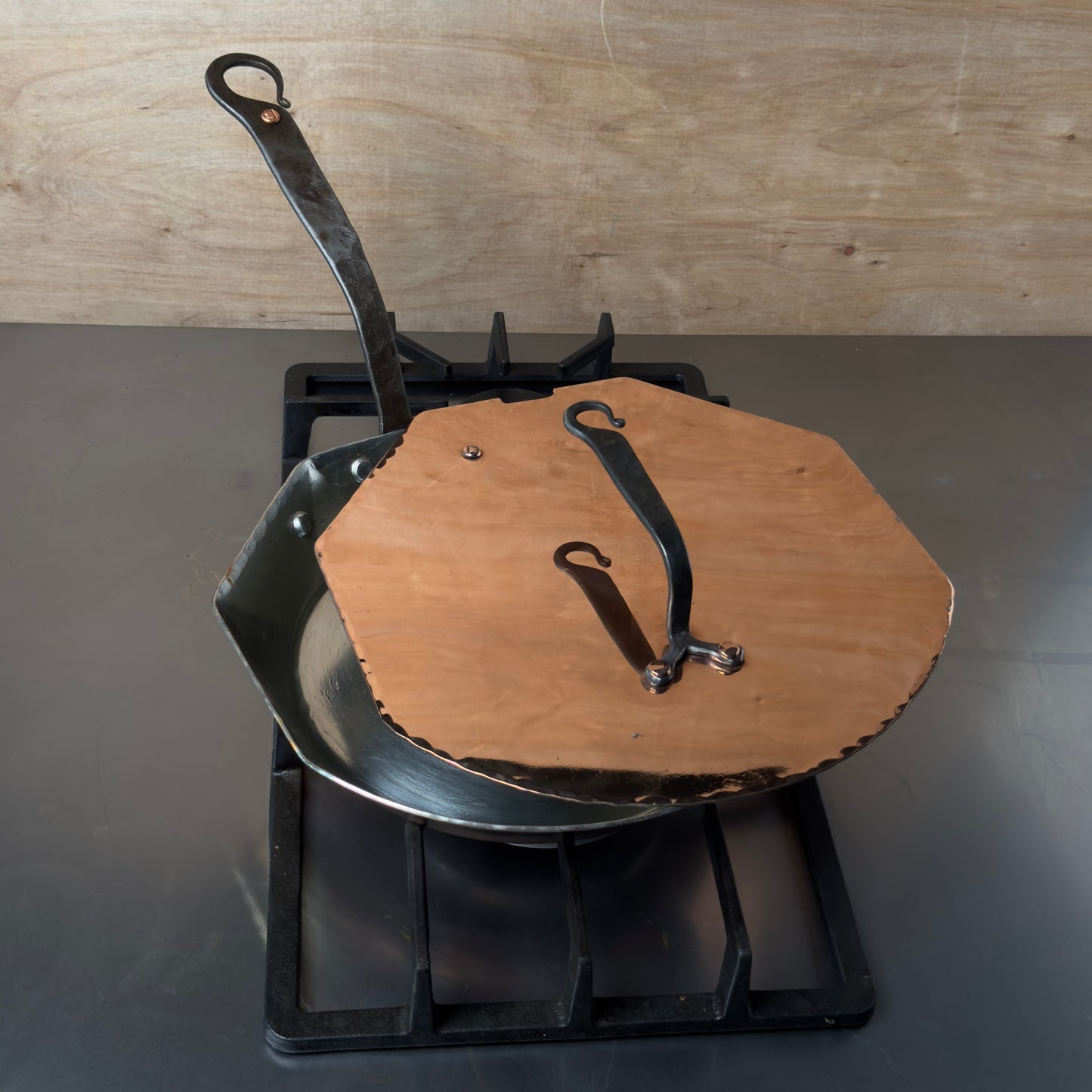 Corre Larkin 10" Copper Tin-Lined Skillet. Pre-order. Ships in September. Only 50 available.