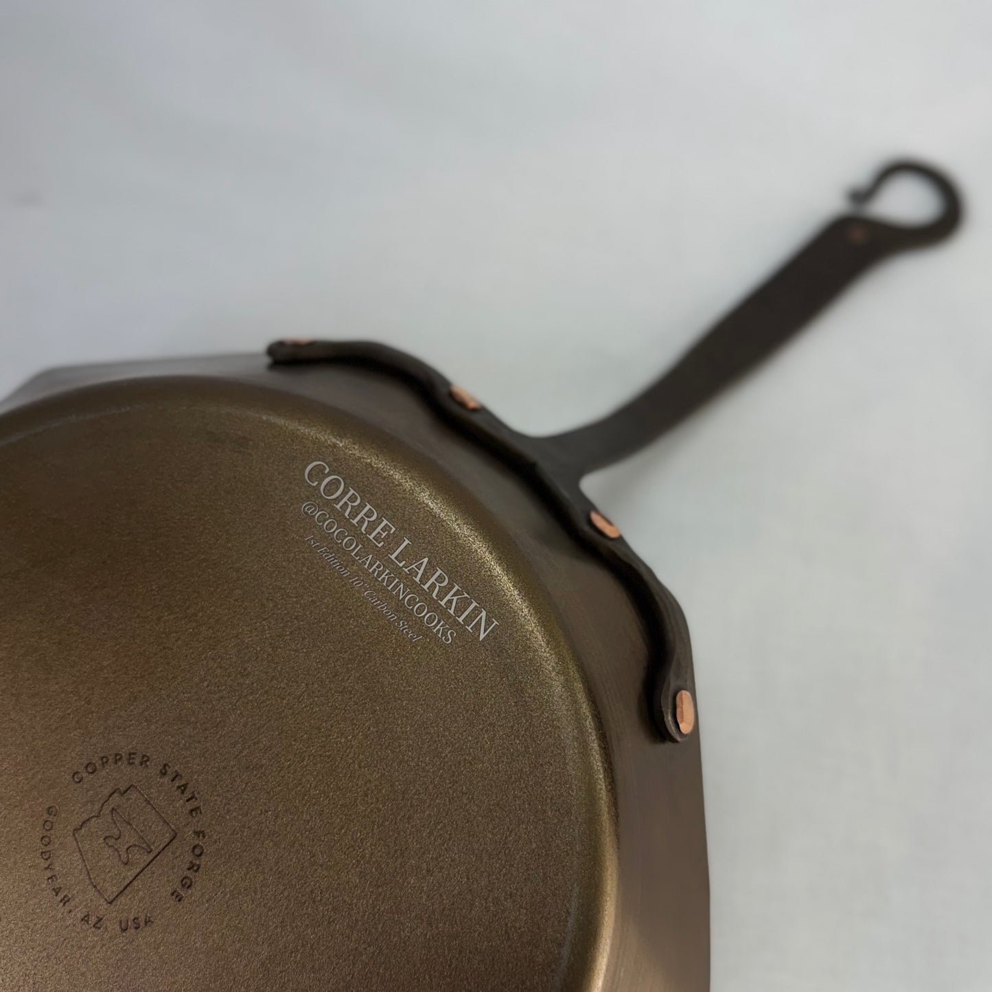 Corre Larkin 10" Carbon Steel Skillet. Pre-order. Ships in September. Only 350 Available!