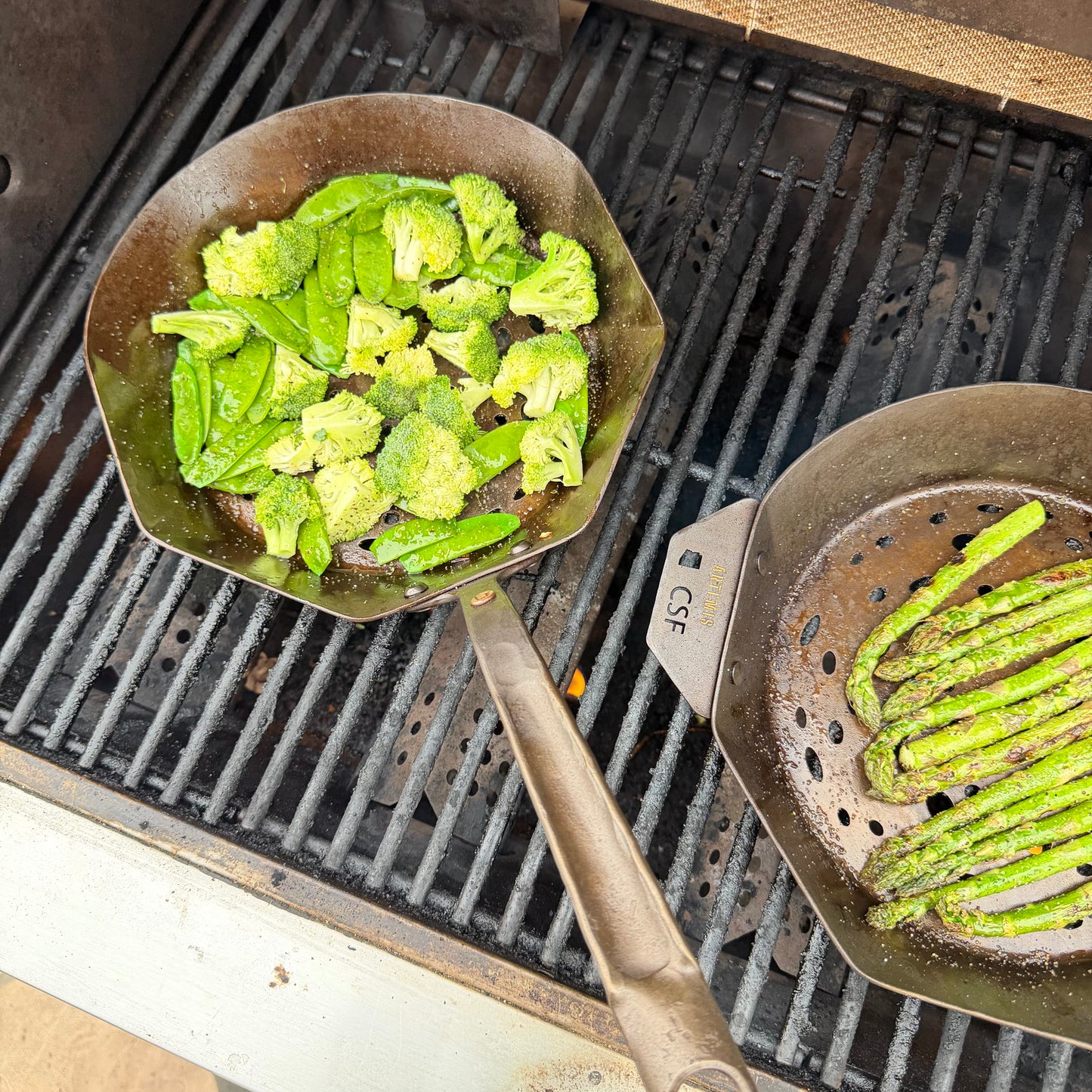 Artemis Grill Pan: Far Side of the Moon. 10" Carbon Steel