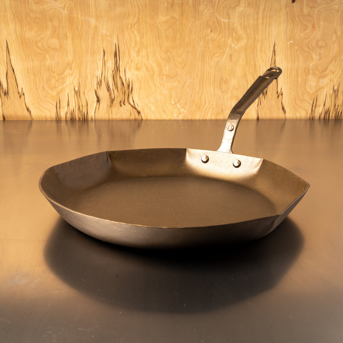 12" Hybrid Carbon Steel Skillet - Hand Forged