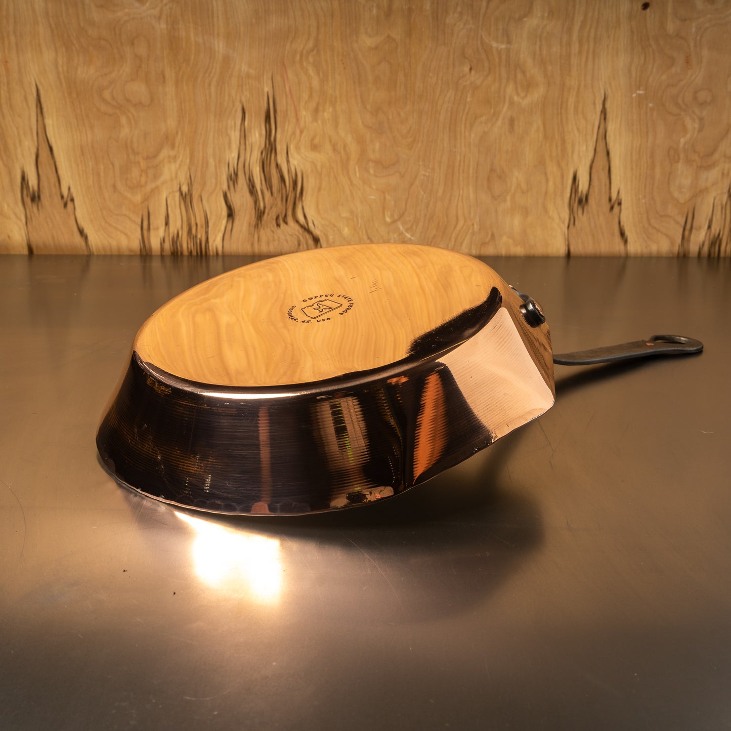 Corre Larkin 10" Copper Tin-Lined Skillet. Pre-order. Ships in September. Only 50 available.