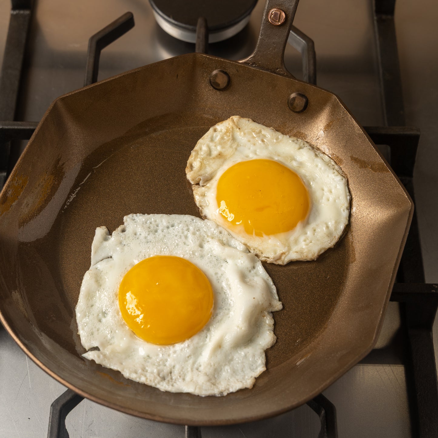 8" Hybrid Carbon Steel Skillet - Hand Forged