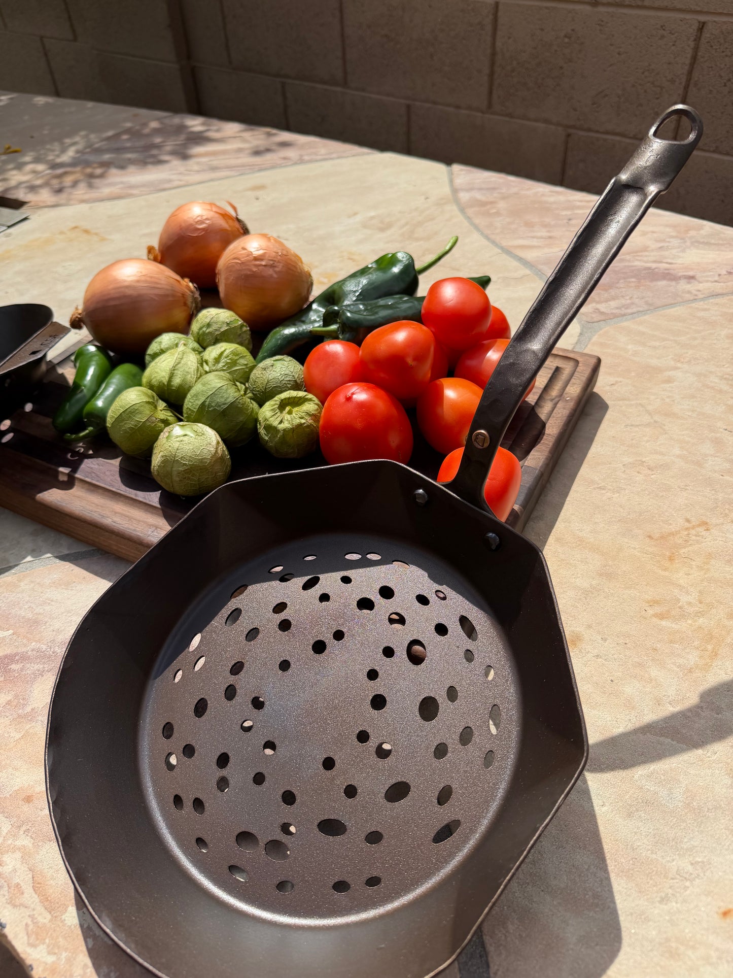 Artemis Grill Pan: Far Side of the Moon. 10" Carbon Steel