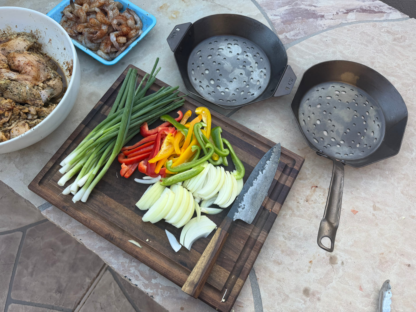Artemis Grill Pan: Far Side of the Moon. 10" Carbon Steel