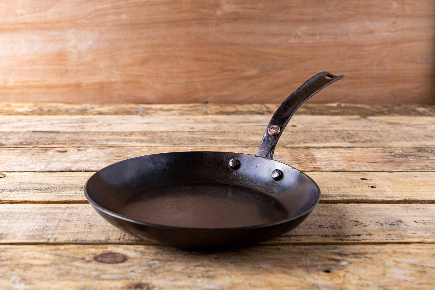 Hand Forged Steel Skillet. 6 Inch Frying Pan. Blacksmith Hand Made