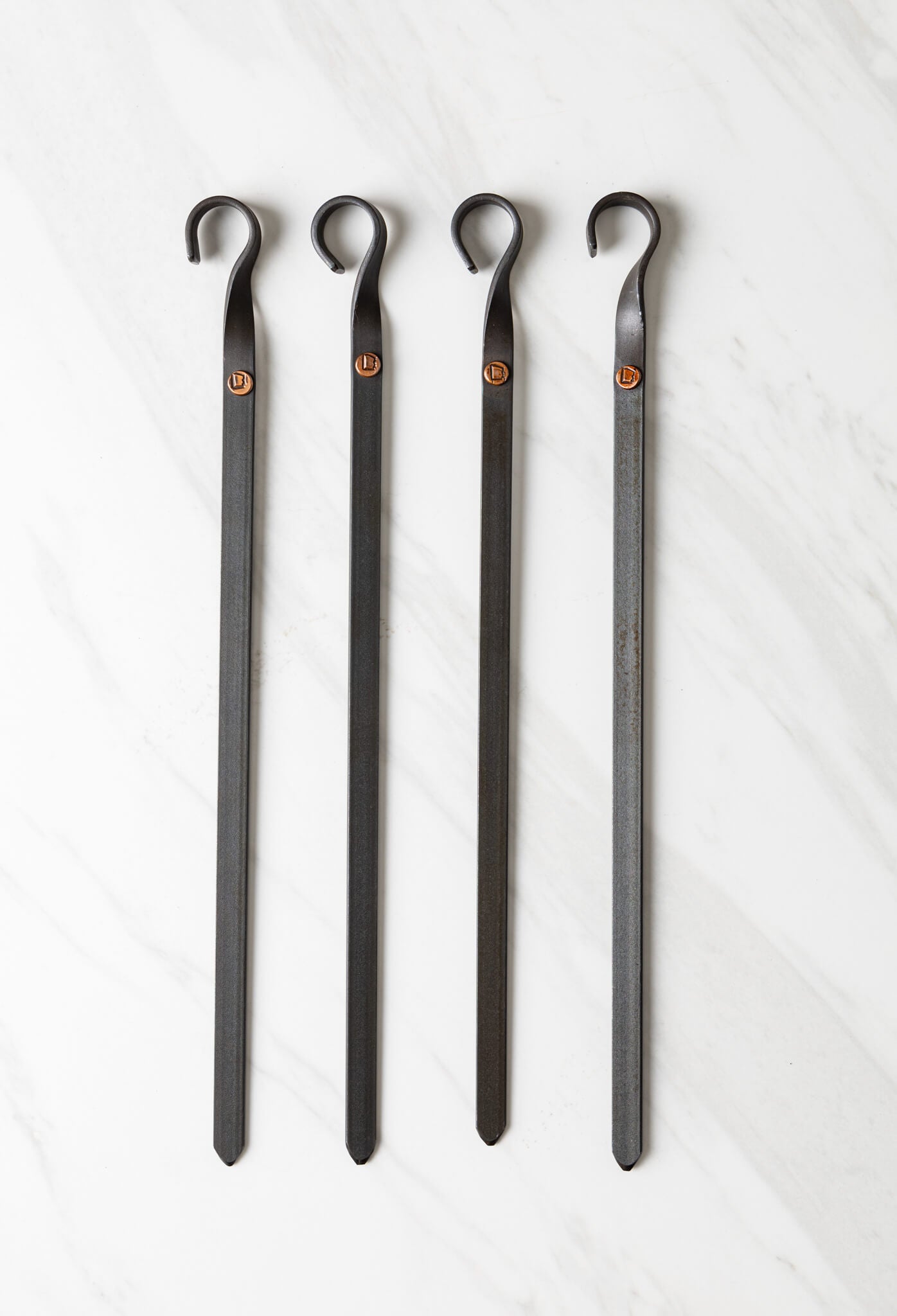 BBQ Skewers (4 Pack) - Hand Forged