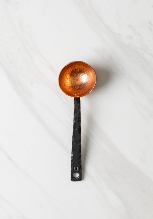 "Classic" Copper & Stainless Coffee Scoop - Hand Forged