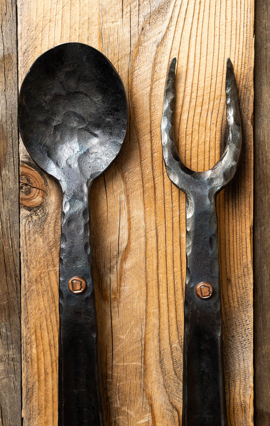 Serving Set - Hand Forged